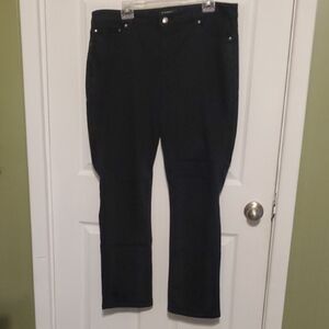 Ralph Lauren Women's Black Straight Leg Jeans